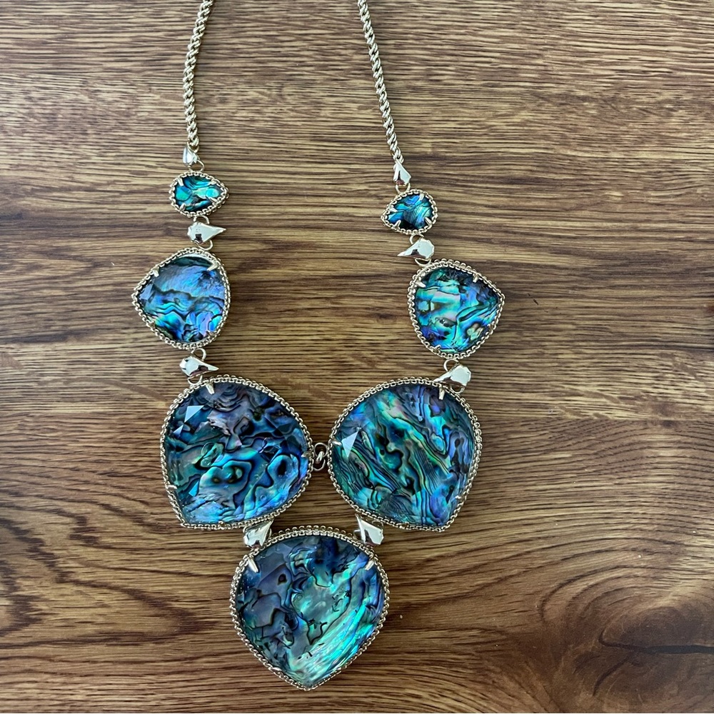 Kendra Scott Harlow Abalone necklace